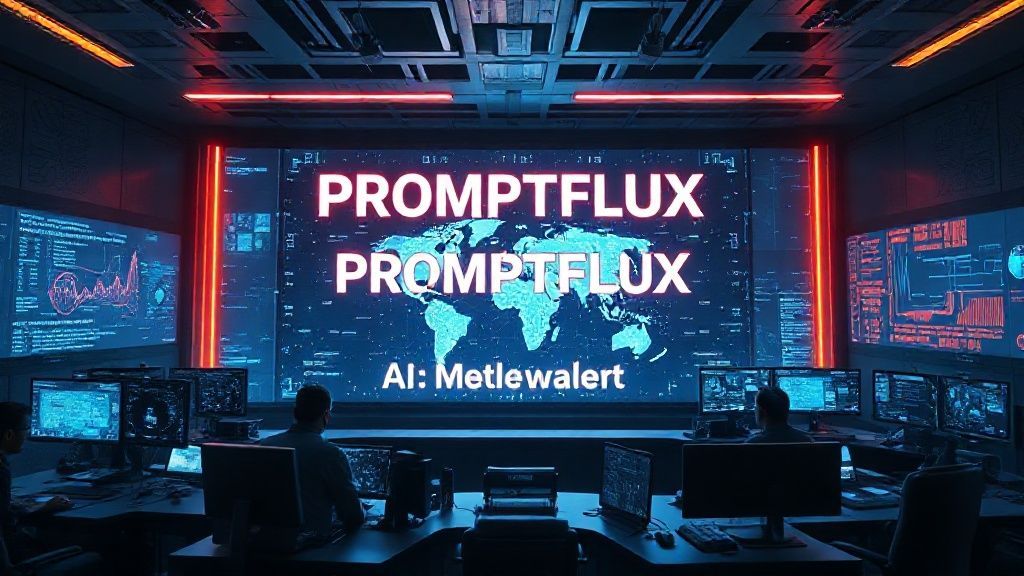 Google Warns of AI Malware PROMPTFLUX That Mutates Using LLMs, Marking MajorCybersecurity Threat