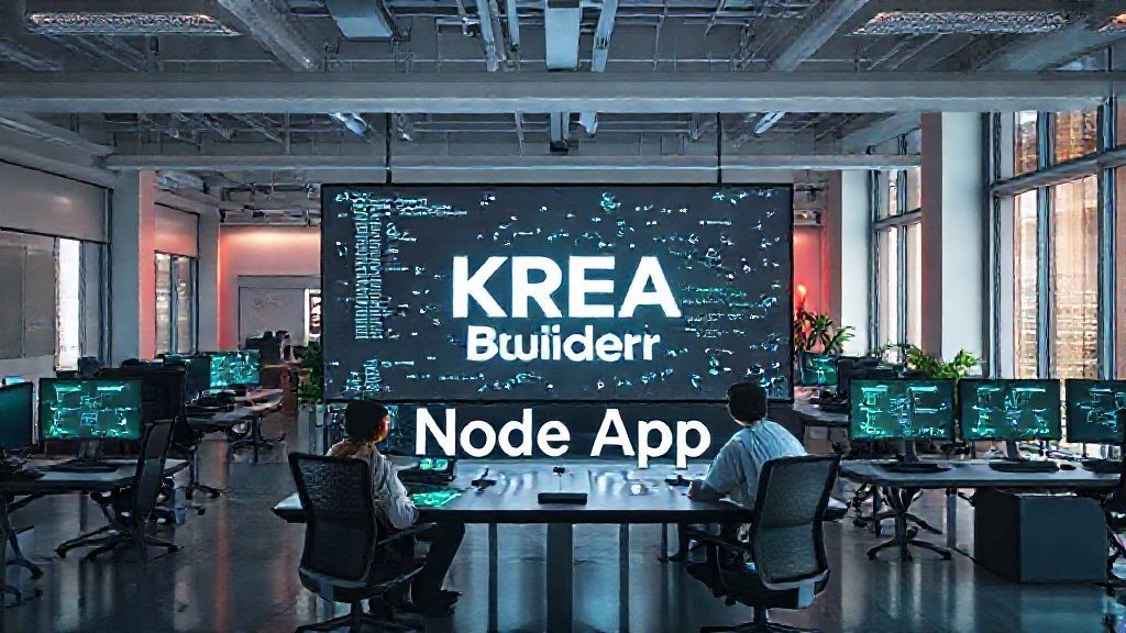 KREA AI Launches Node App Builder for Easy Workflow-to-App Transformation
