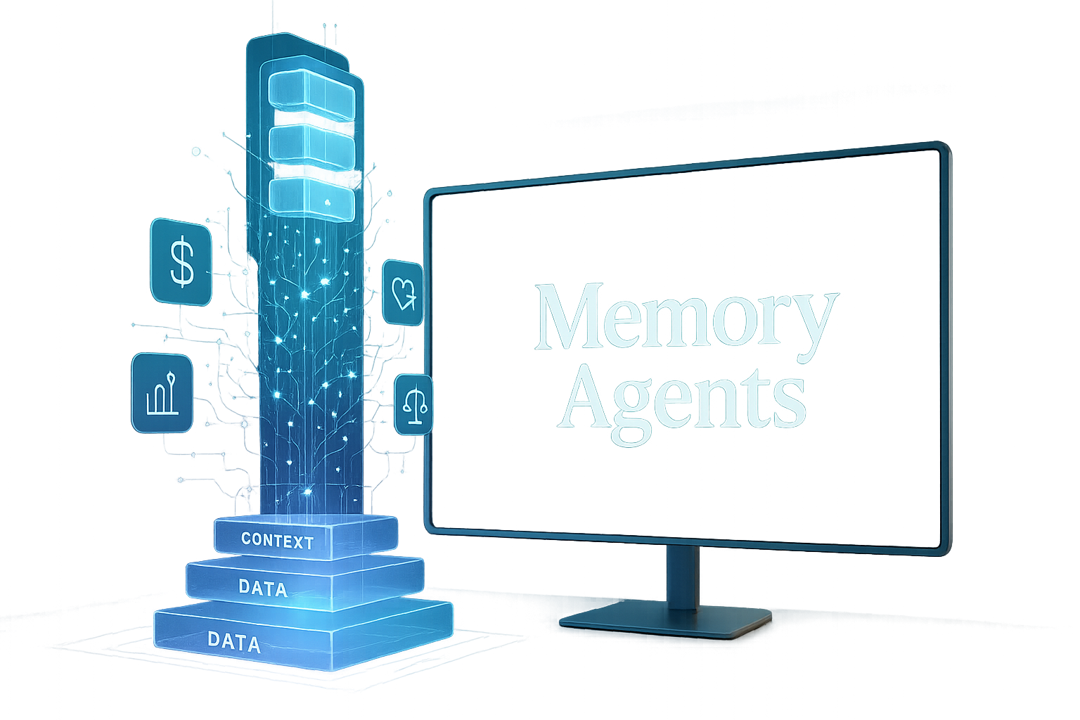 Building Better Vertical Agents With Context Memory Hierarchies