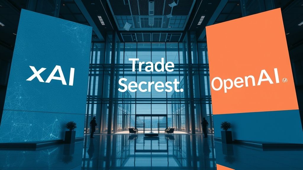 xAI sues OpenAI, alleging theft of trade secrets after lawsuit against former xAI employee