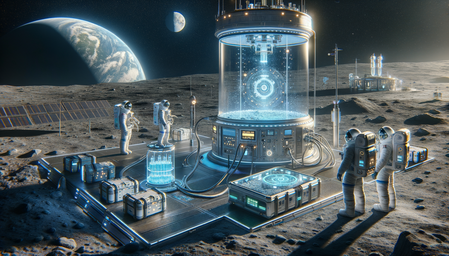 Oxygen Made from Moon Dust A Giant Leap for Lunar Infrastructure