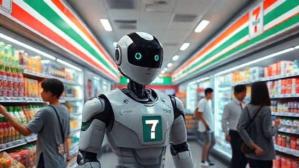 7-Eleven trials shelf-stocking and floor-cleaning robots in Tokyo to address worker shortages
