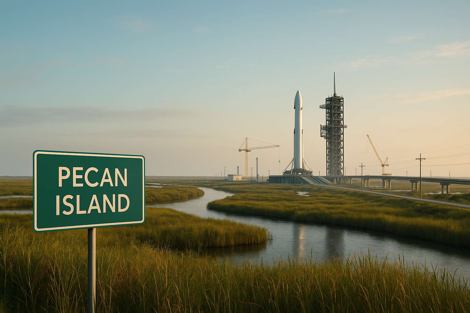 SpaceXs Louisiana Marshland Bet, What Pecan Island Could Mean for Space and Infrastructure