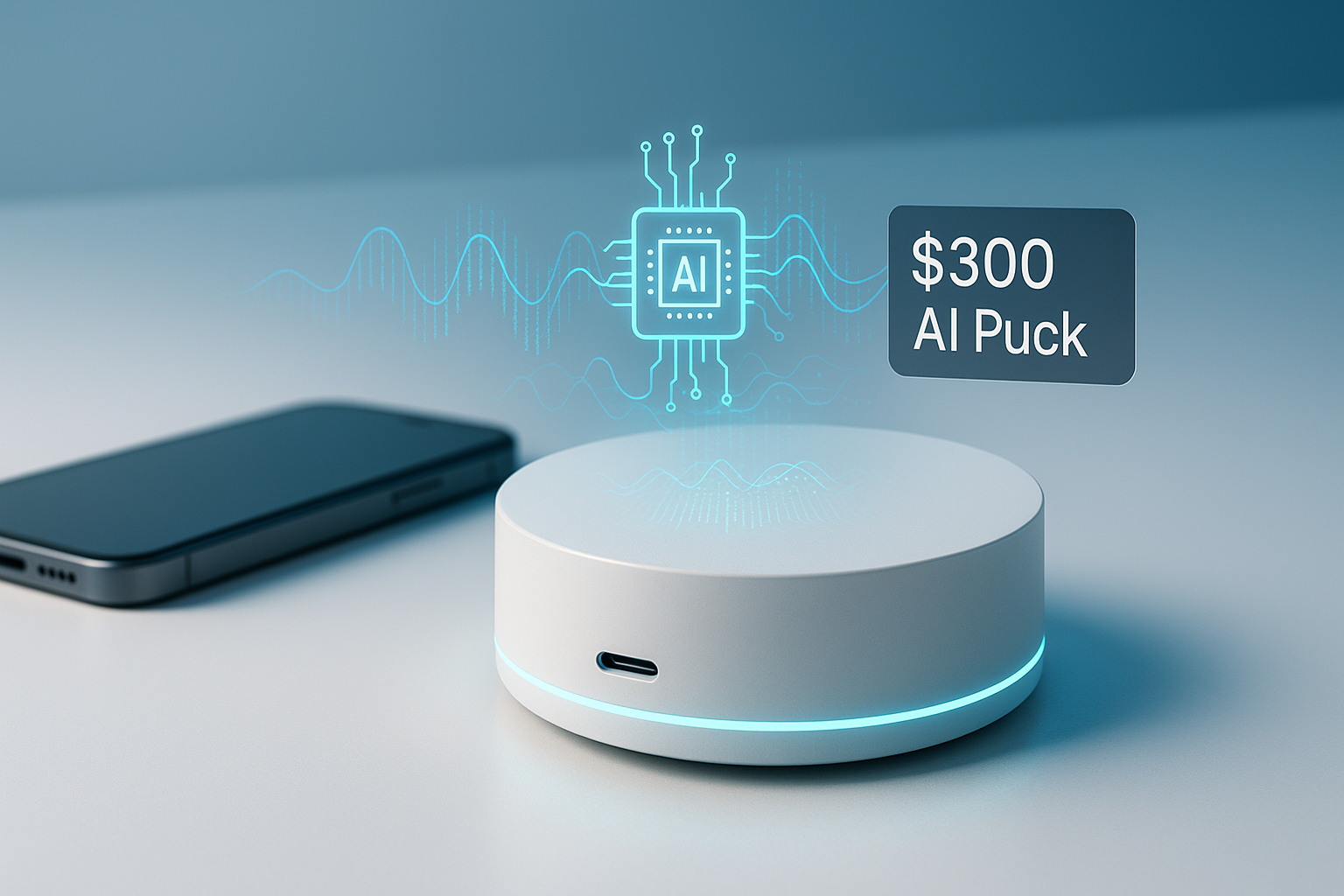 OpenAI Hockey Puck AI Device, The 300 Dollar Computer Without a Screen