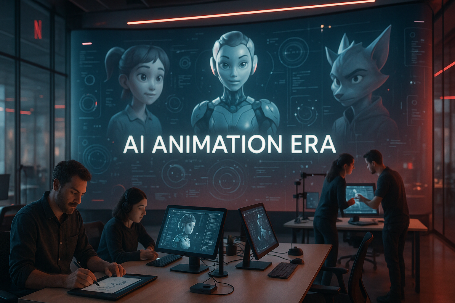 Netflix INKubator Signals a New Era of AI Powered Animation