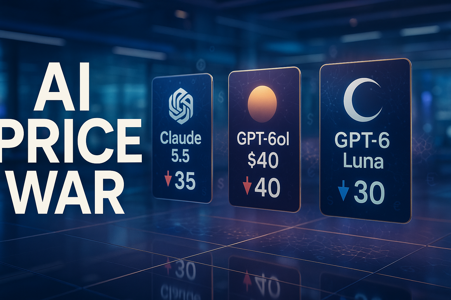 The AI price war arrives with Claude Opus 5.5 and GPT-6 Sol and Luna