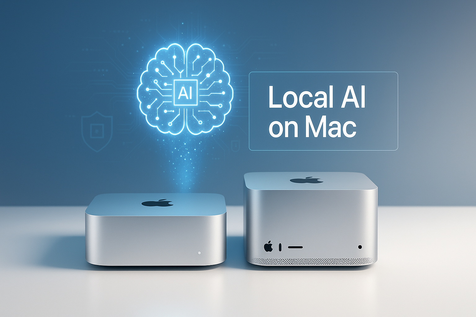 Apple Mac mini and Mac Studio make local AI mainstream