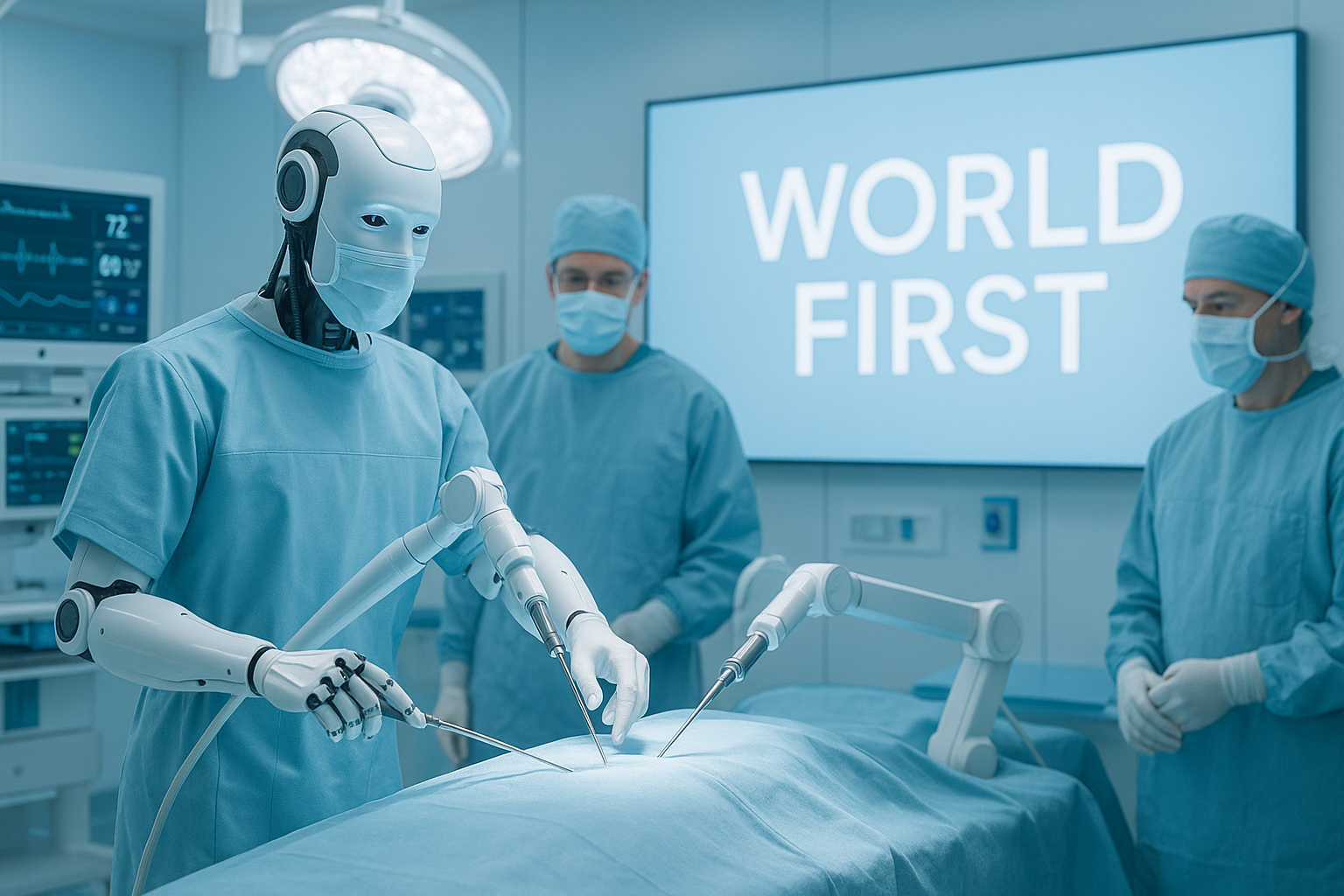 Humanoid Robots Enter the Operating Room, A World First in Robotic Surgery