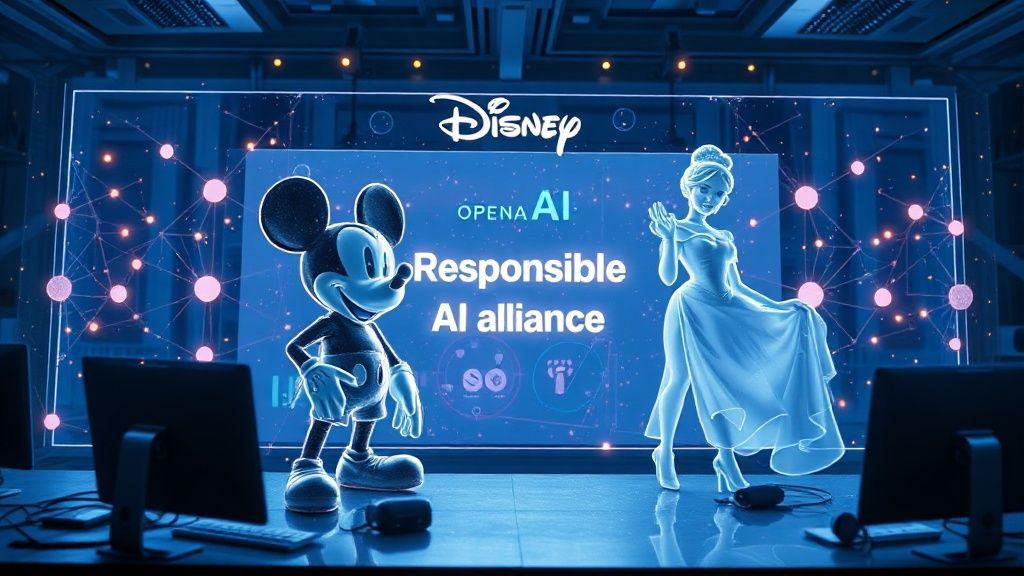 Disney and OpenAI partner to bring classic characters to Sora, advancingresponsible AI in entertainment