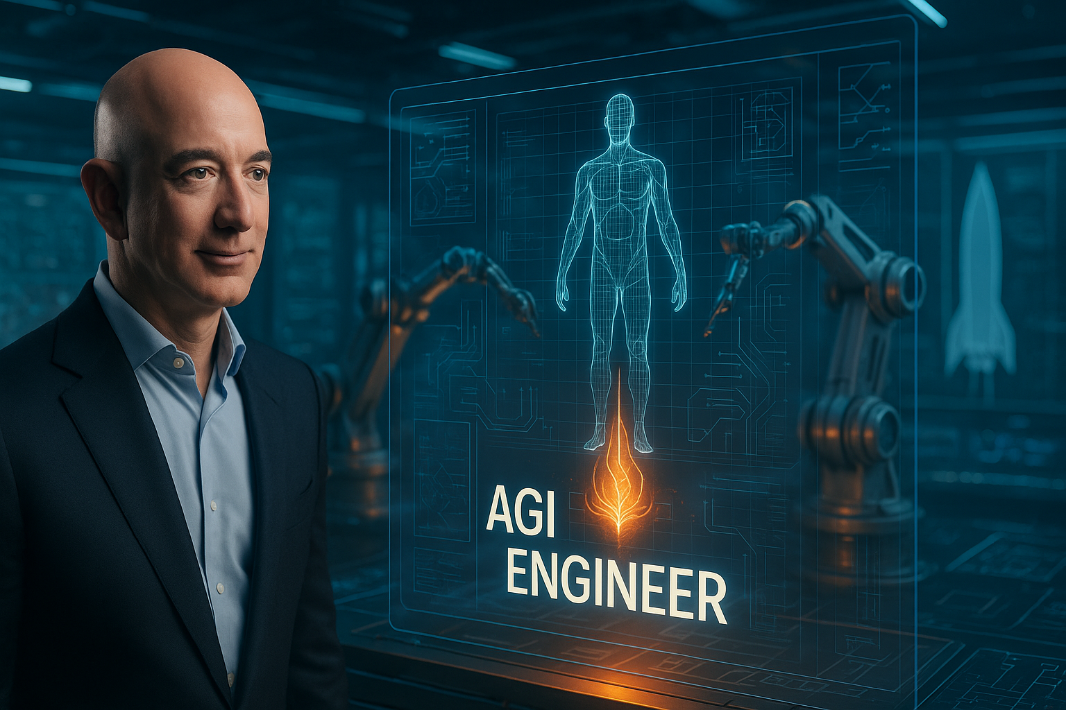 Jeff Bezos Prometheus and the Race for the Artificial General Engineer