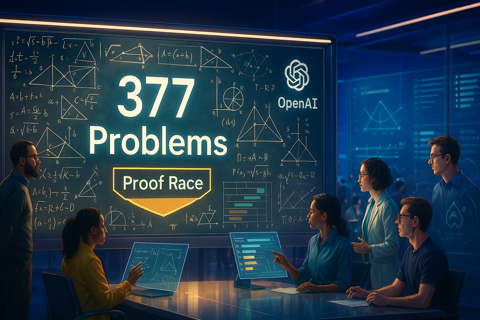 OpenAI, 377 Math Problems, and the New Proof Race