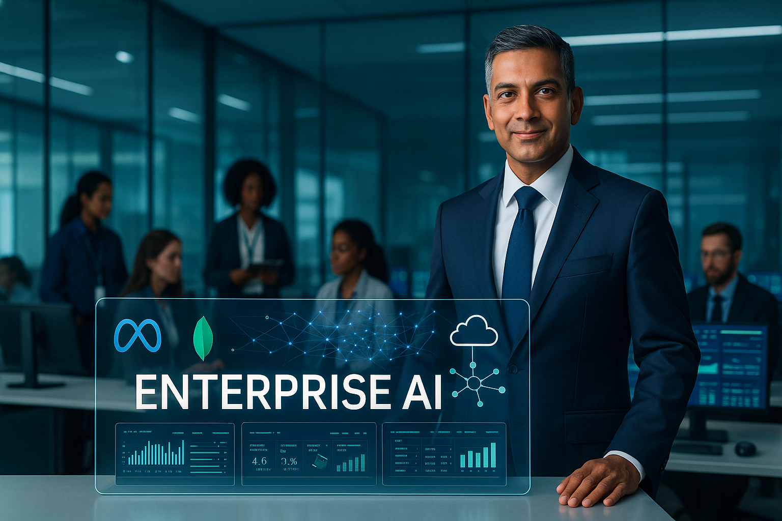 Meta Brings AI to the Enterprise With MongoDB CEO CJ Desai at the Helm