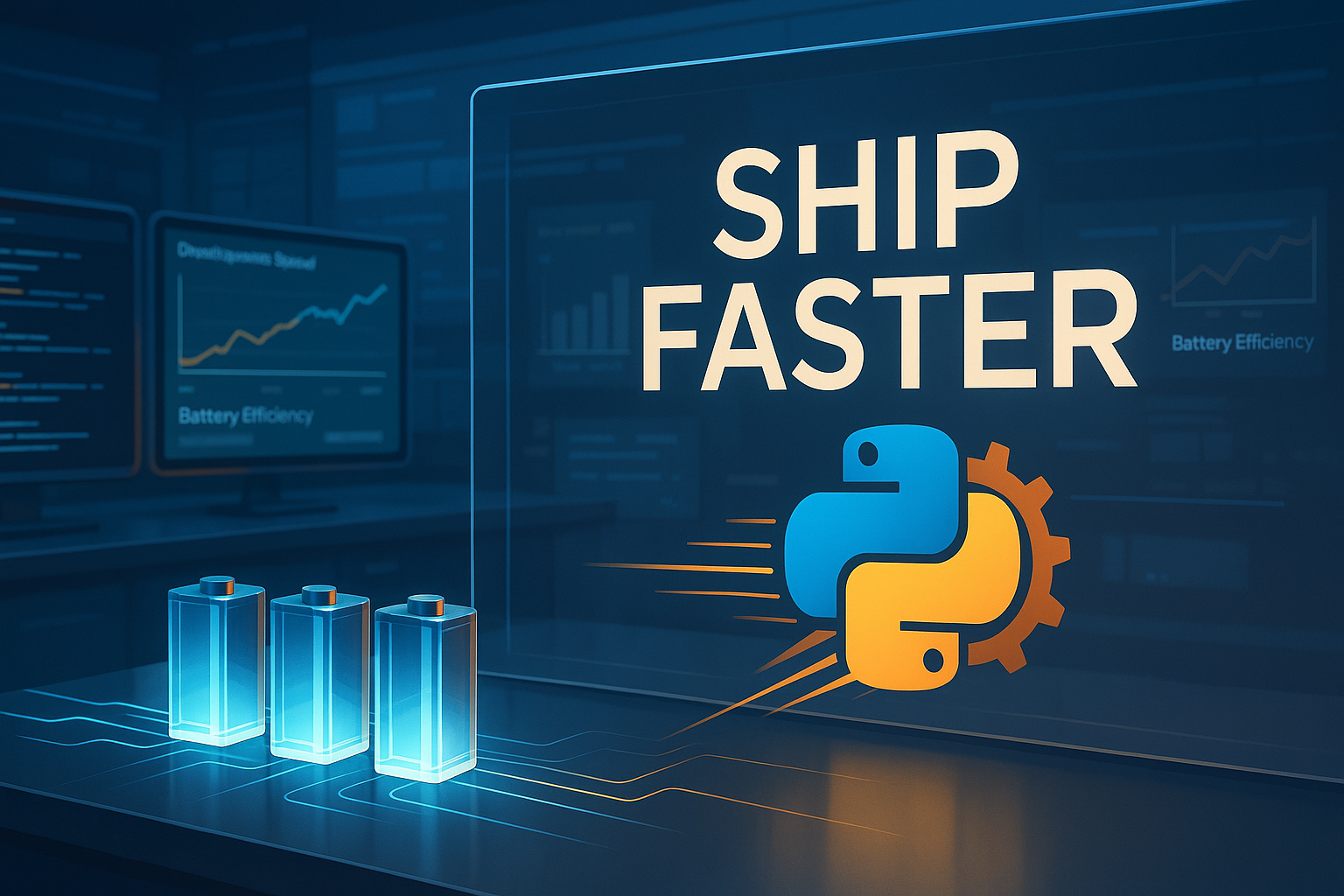 Better Batteries, Why Python Ships Faster Than Rust