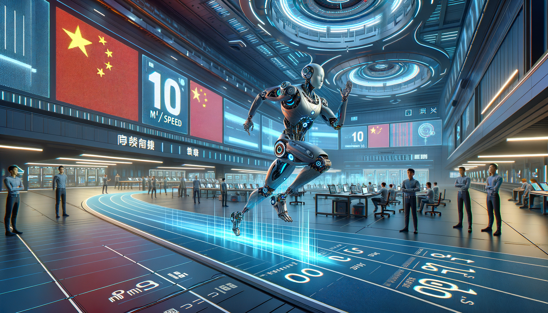 Chinas Humanoid Robot Hits 10 m per Second Sprint and Redefines Robotic Speed