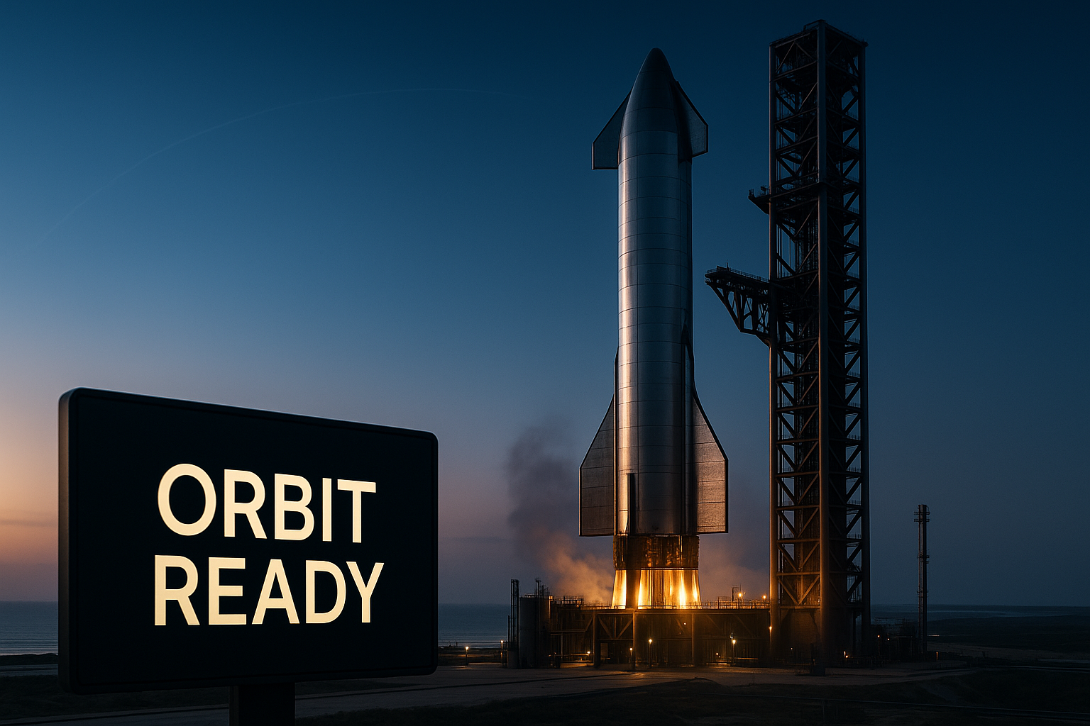 Starship Ready for Orbit, SpaceX Sets a Defining Launch Date