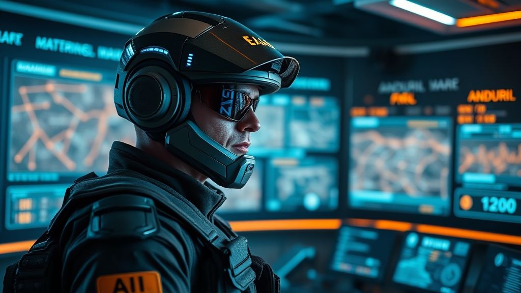 Anduril launches EagleEye, an AI-powered helmet system for unified command and control in combat