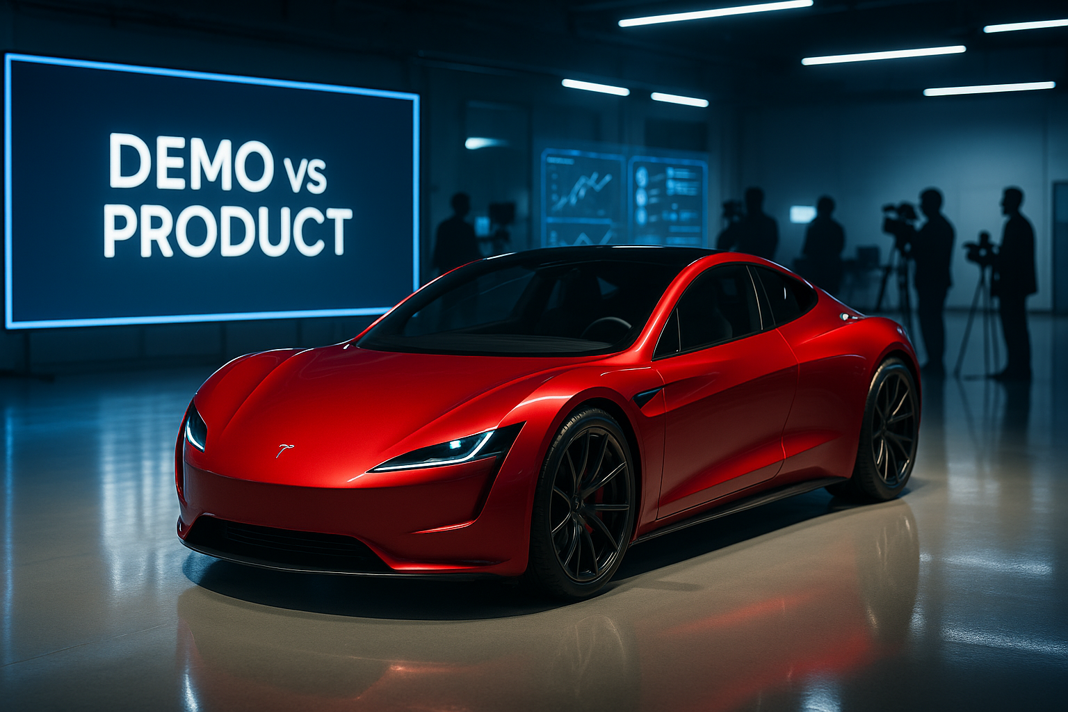 Tesla Roadster Relaunch Tests the Line Between Demo and Product