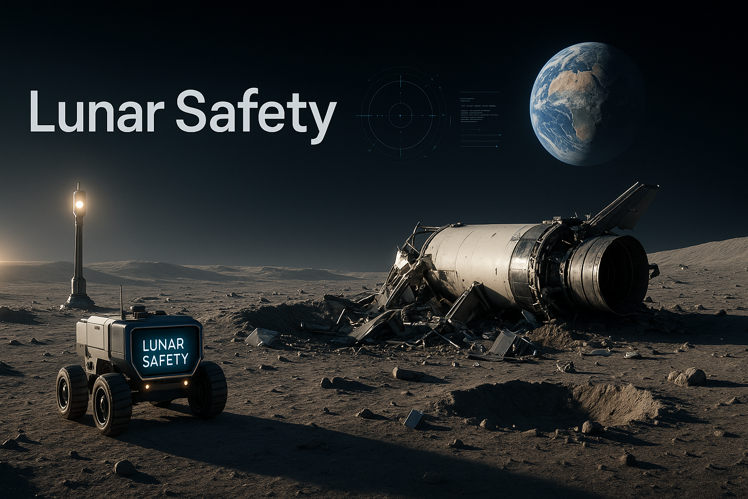 SpaceX Rocket Crash on the Moon and the Future of Lunar Safety