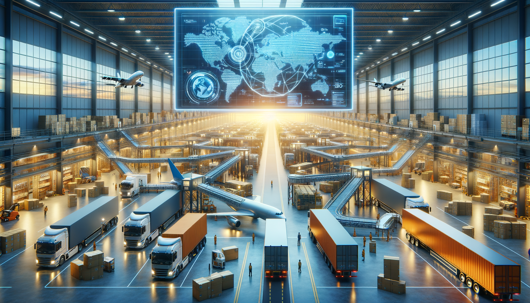 Amazon Opens Its Logistics Empire to the World