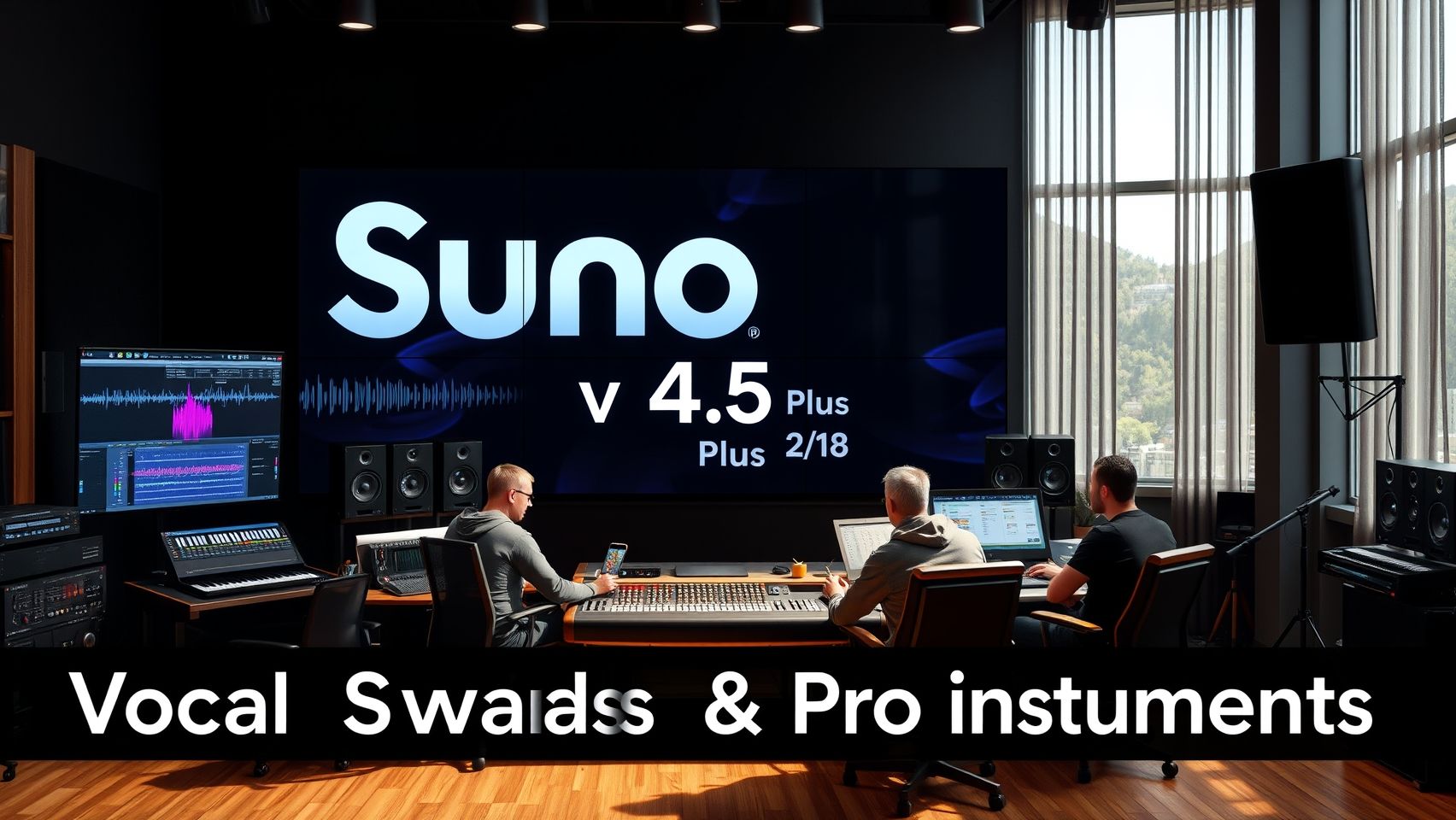 SunoMusic Unveils v4.5+: Enhanced Tools for Vocal Swaps, Instrumentals and Playlist Creativity