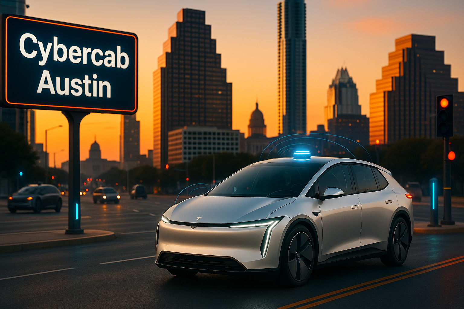 Tesla Cybercab Launch Signals a New Autonomous Mobility Race in Austin