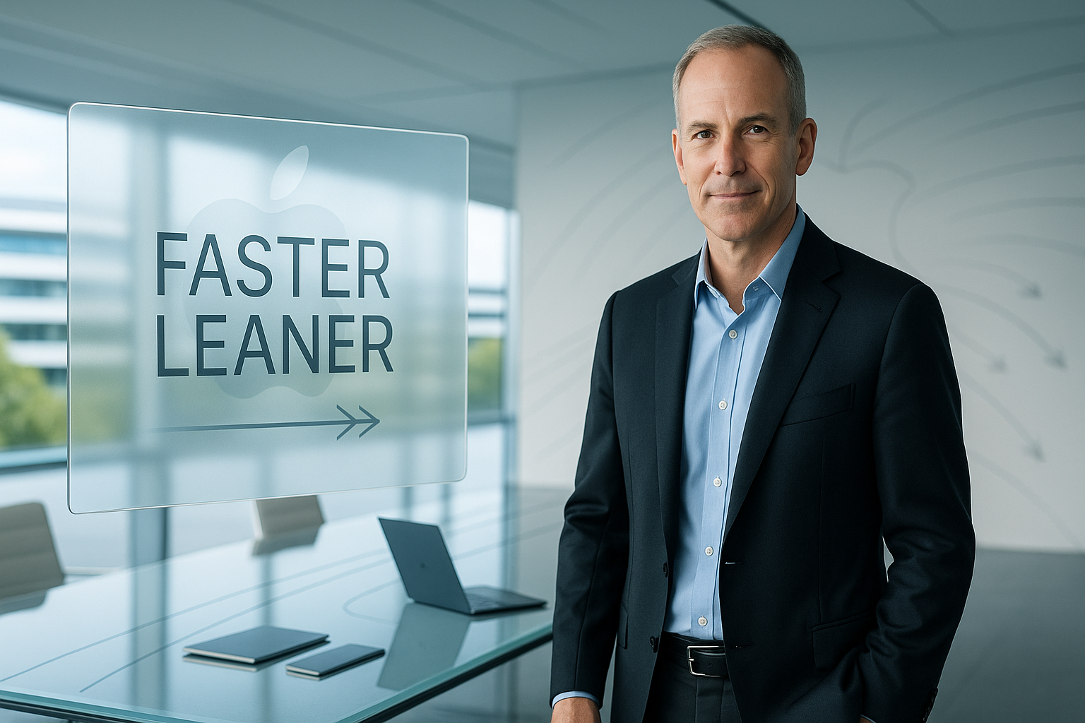 Apple New CEO John Ternus Plans a Faster Leaner Company