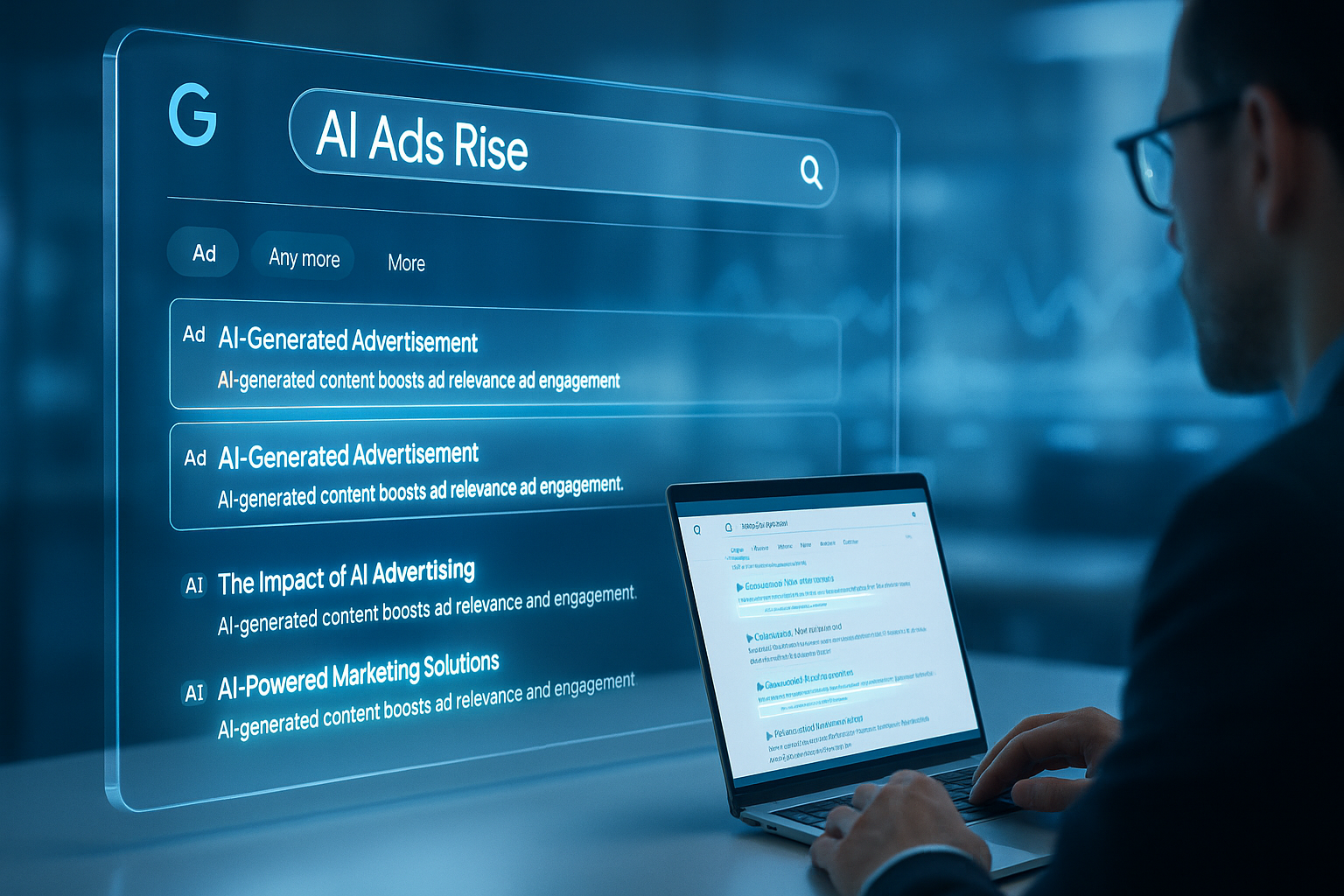 Google Pushes AI Generated Ads Deeper Into Search Results