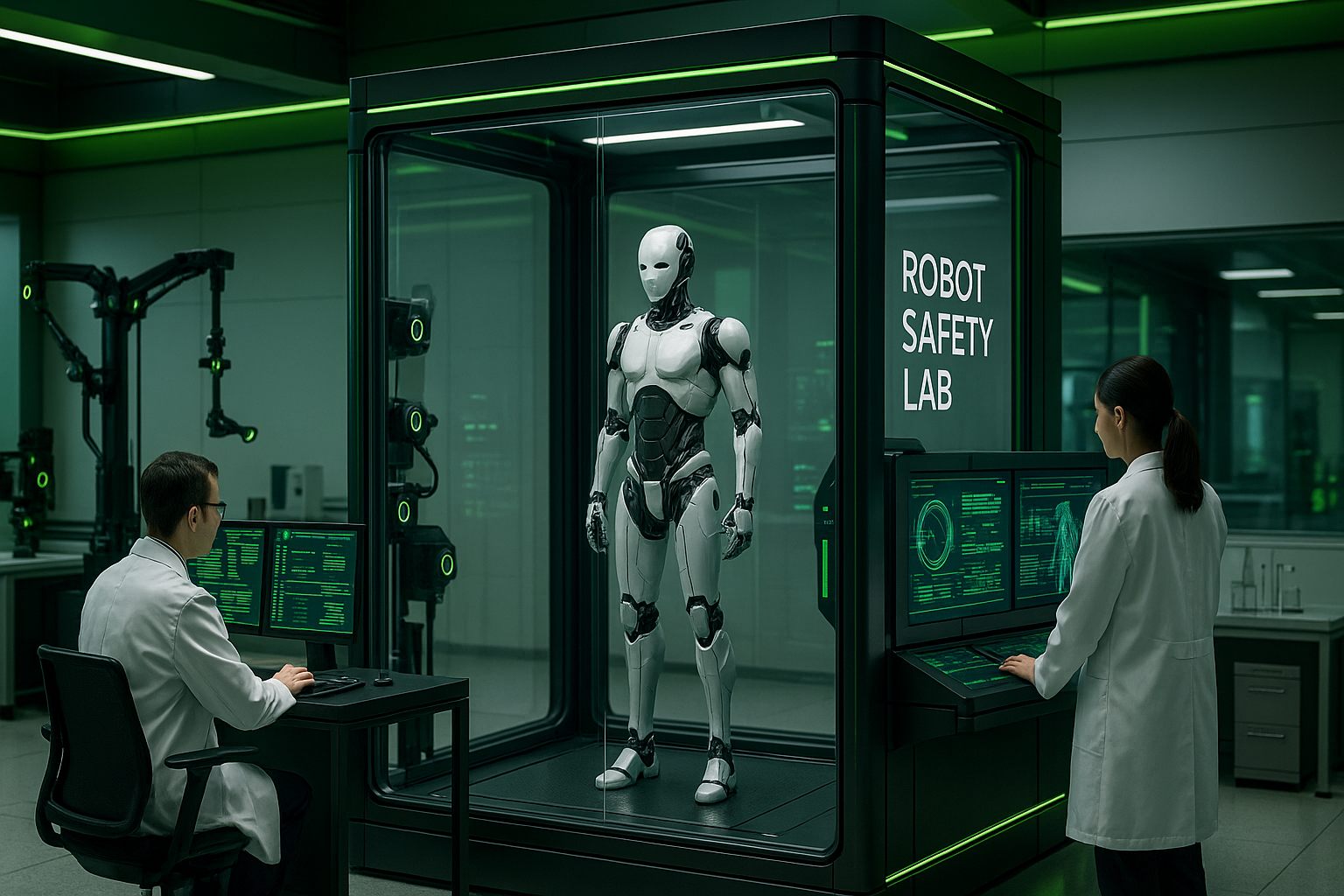 Nvidia Builds Safety Lab for Humanoid AI Robots