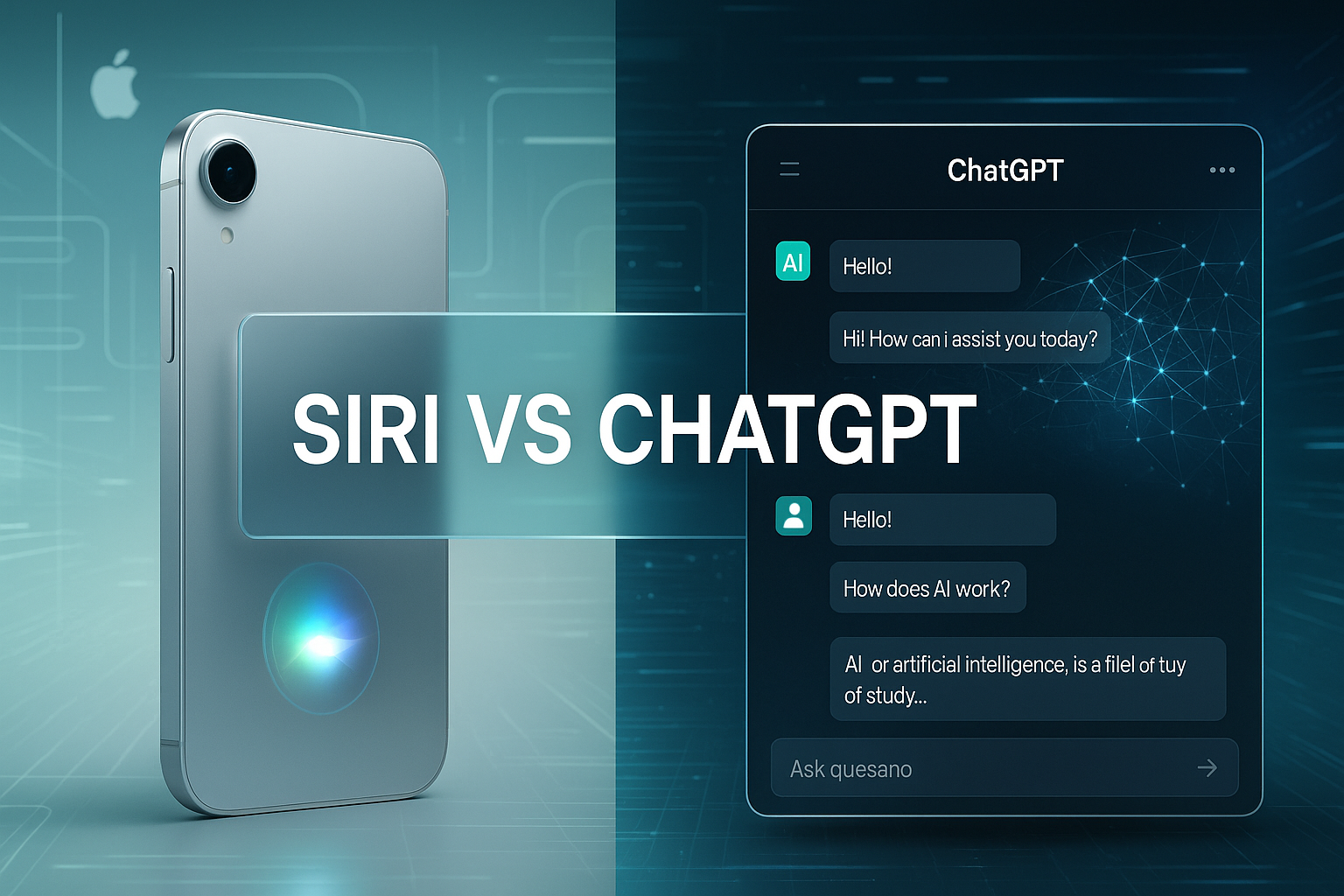 Apple vs OpenAI, How Siri AI Stacks Up Against the New ChatGPT
