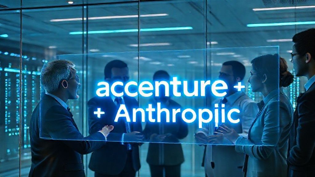 Accenture partners with Anthropic to help enterprises scale AI solutions frompilot to production