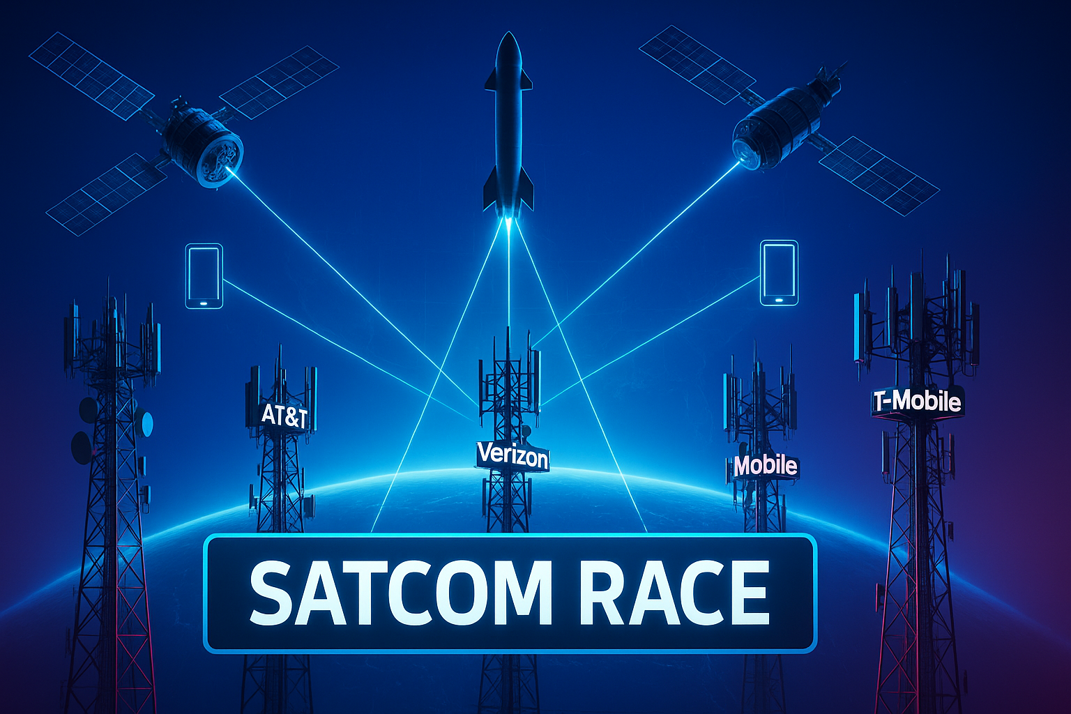 SpaceX Takes Aim at AT and T, Verizon, and T-Mobile