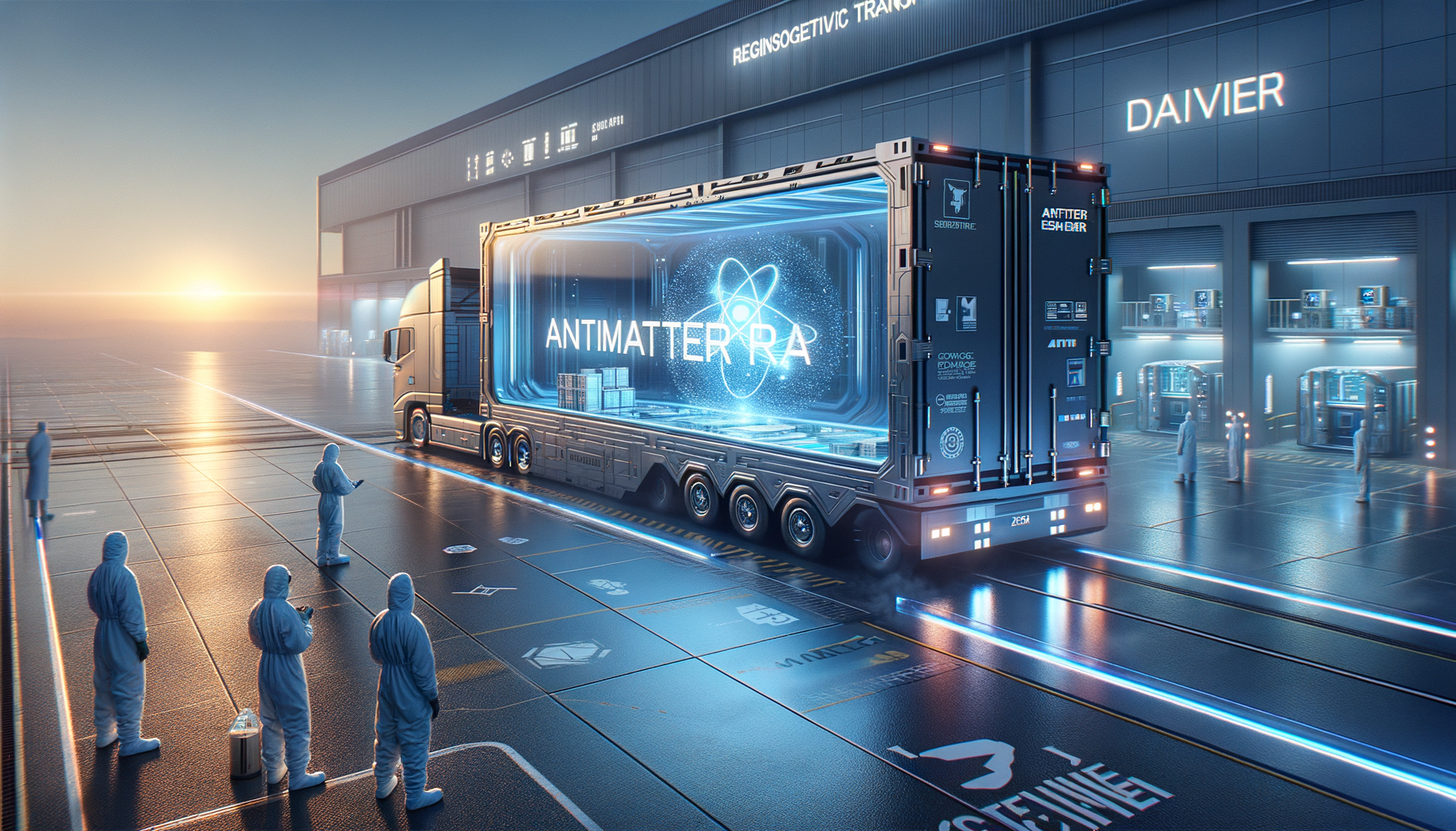 Worlds First Antimatter Delivery by Truck Marks a New Era in Physics