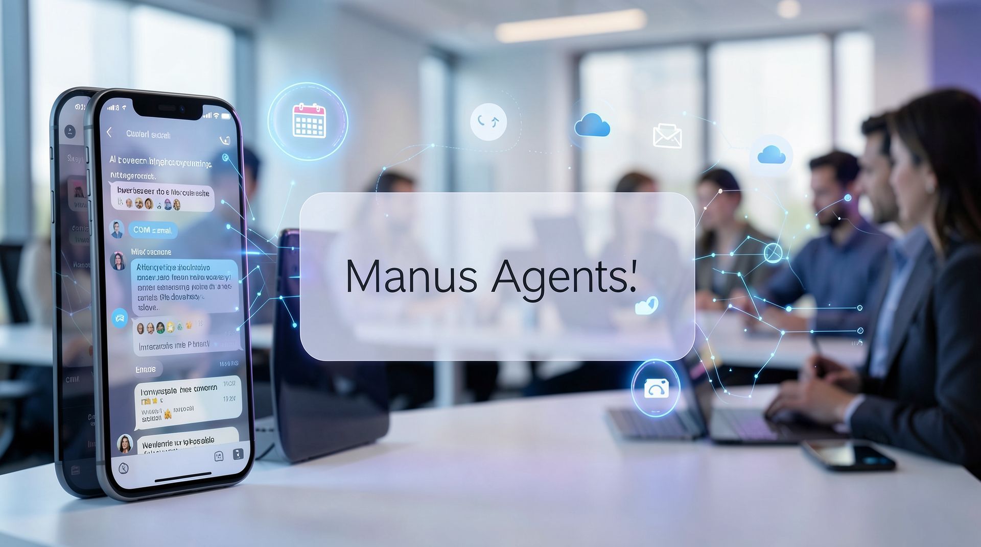 Manus launches chat-based Manus Agents for messaging apps with tools andintegrations, no setup