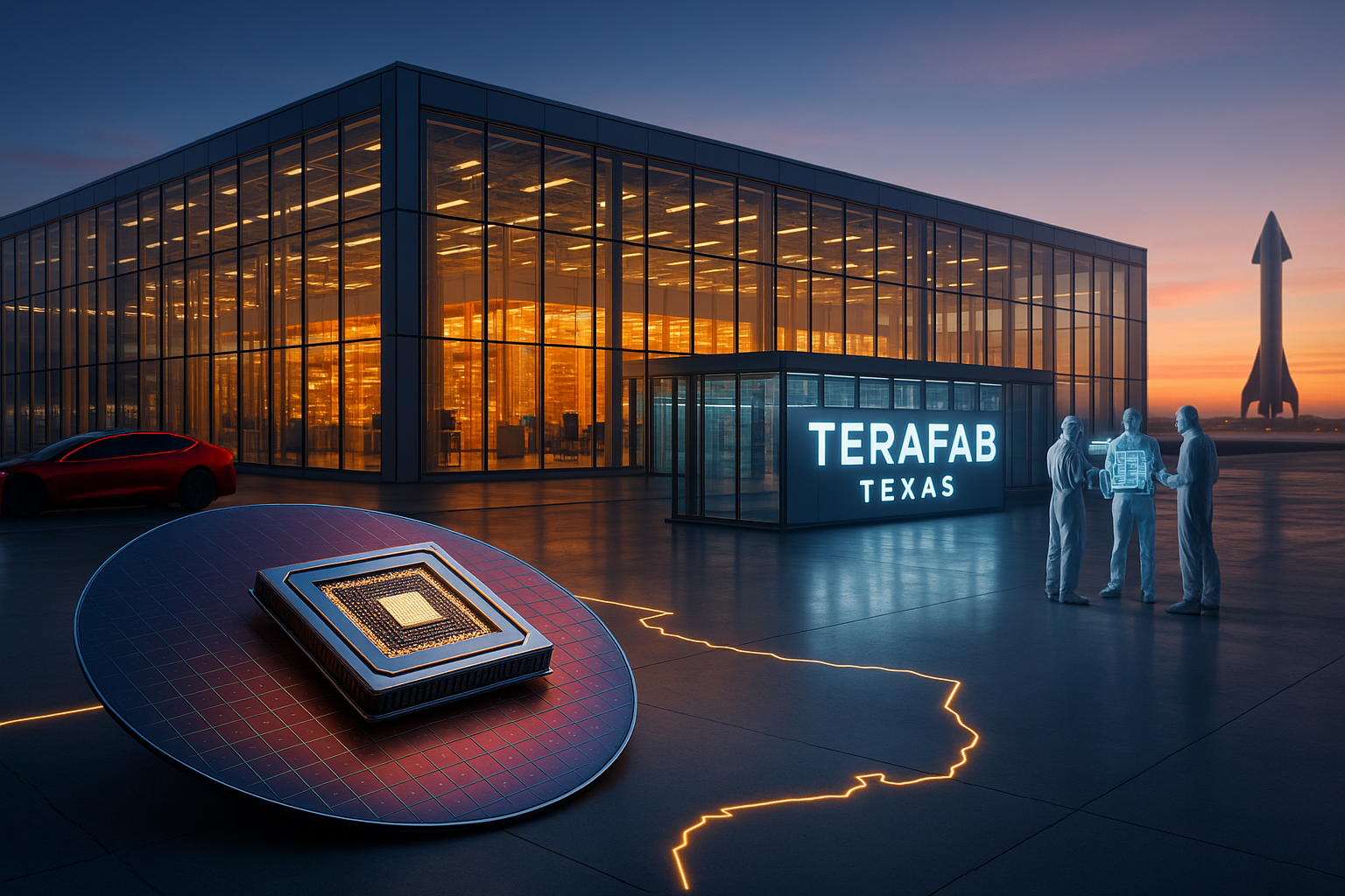 Tesla and SpaceX Terafab Texas Chip Bet Could Redefine Compute